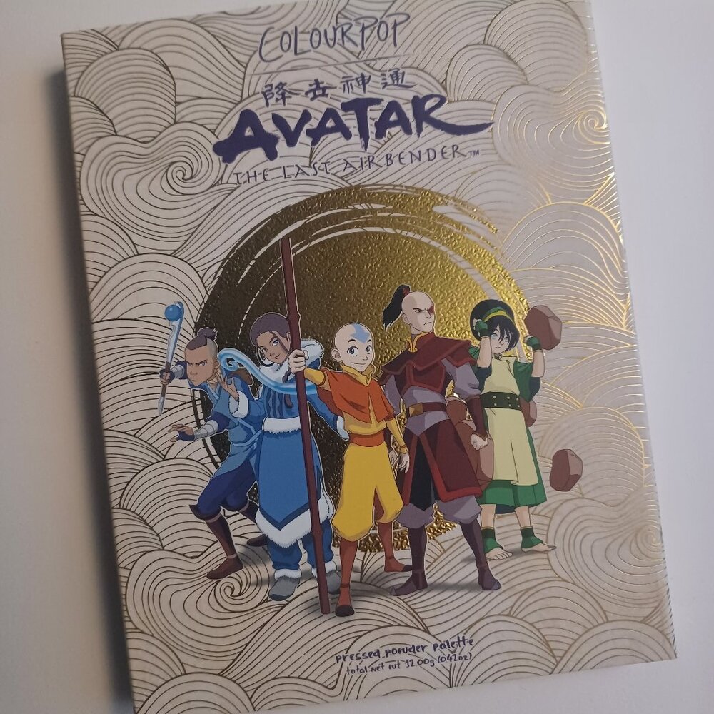 Avatar The Last Airbender Colourpop Eyeshadow Palette